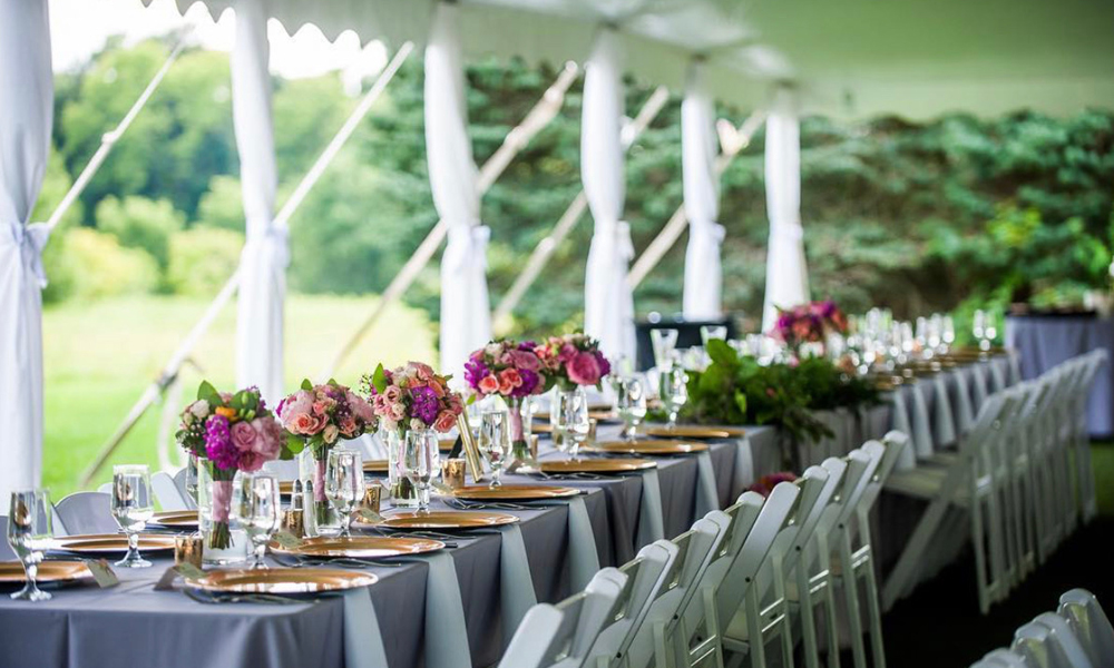 Elegant Wedding Tent Settings | 5 Benefits of Using Tents for Events
