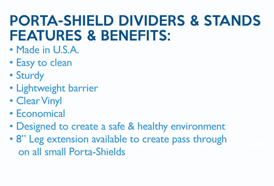 Porta-Shield Dividers & Stands| Joliet Tent