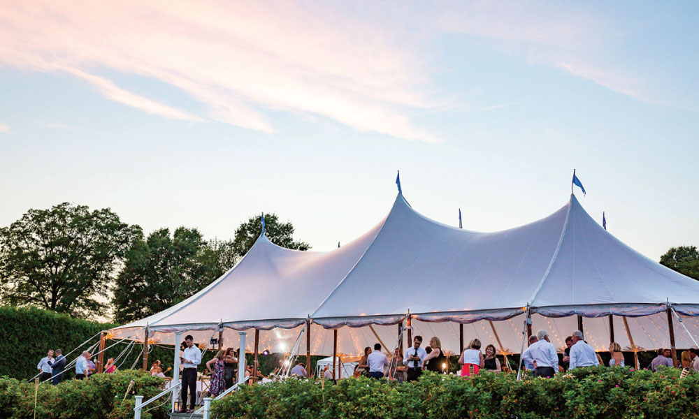 Types of 2024 tents for weddings